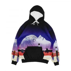 The End Of Evangelion Hd No Text And Logos Men's All-Over-Print Hoodie