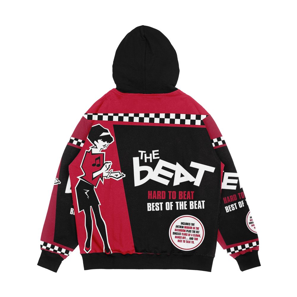 The English Beat Hard To Beat British 2 Tone Ska Men's All-Over-Print Hoodie - Image 2