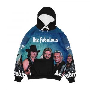 The Fabulous Freebirds Men's All-Over-Print Hoodie