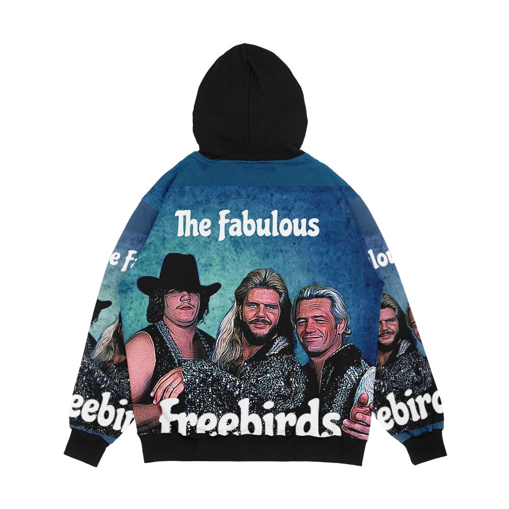 The Fabulous Freebirds Men's All-Over-Print Hoodie - Image 2