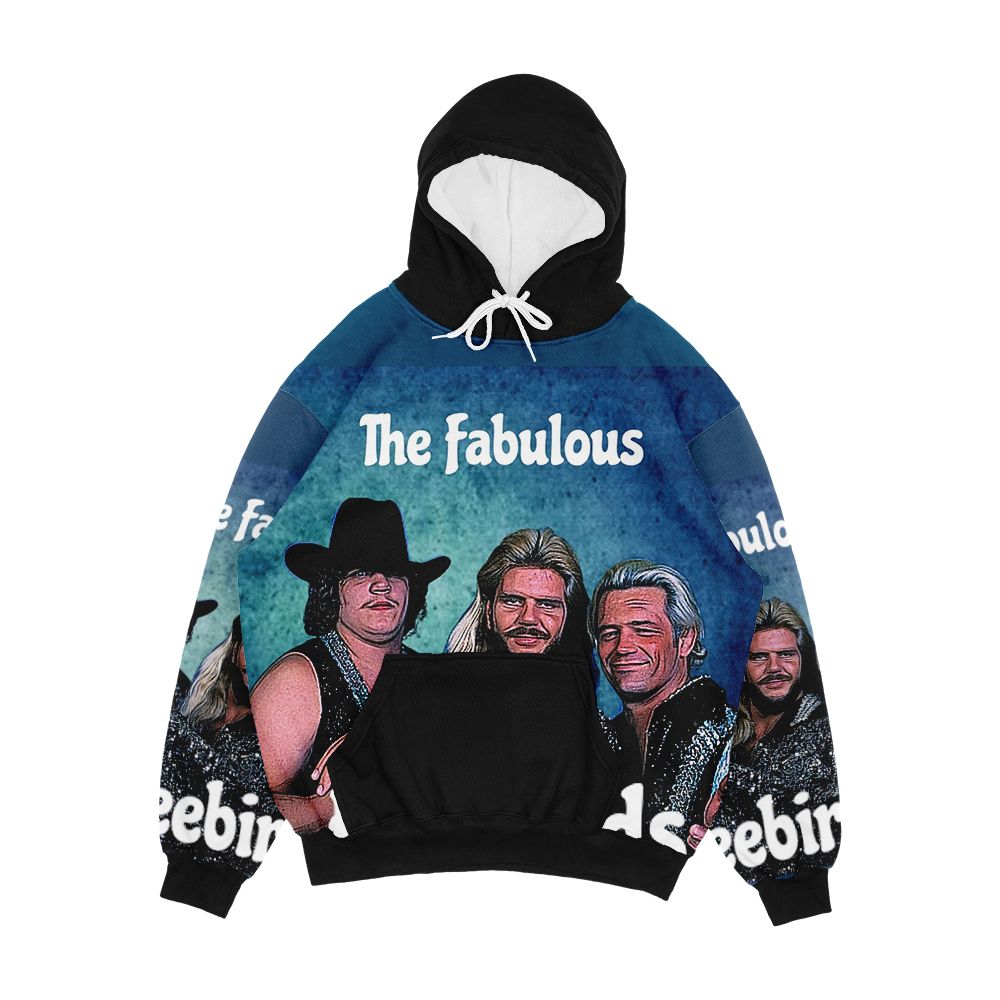 The Fabulous Freebirds Men's All-Over-Print Hoodie