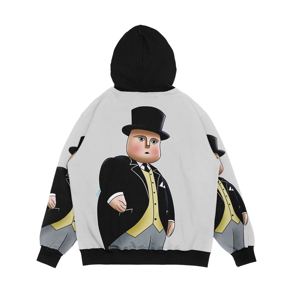 The Fat Controller Men's All-Over-Print Hoodie - Image 2