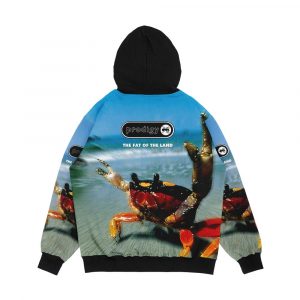 Alternative view of The Fat Of The Land Hq Men's All-Over-Print Hoodie