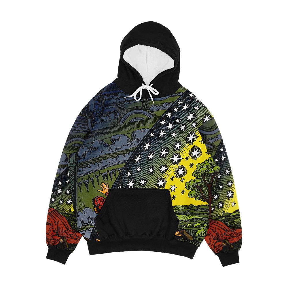 The Flammarion Engraving Hand Coloured Men's All-Over-Print Hoodie