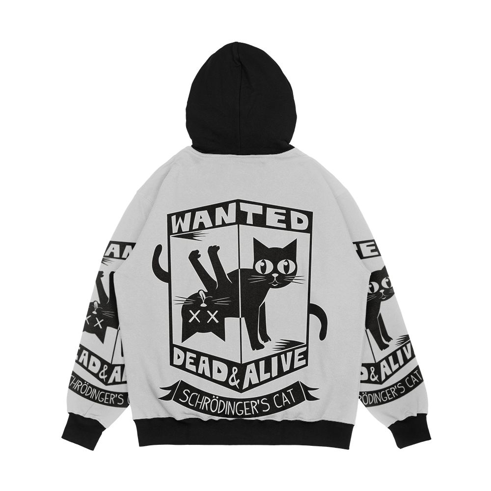 The Flash Cisco s Shirt Wanted Dead And Alive Scrodinger s Cat Men's All-Over-Print Hoodie - Image 2