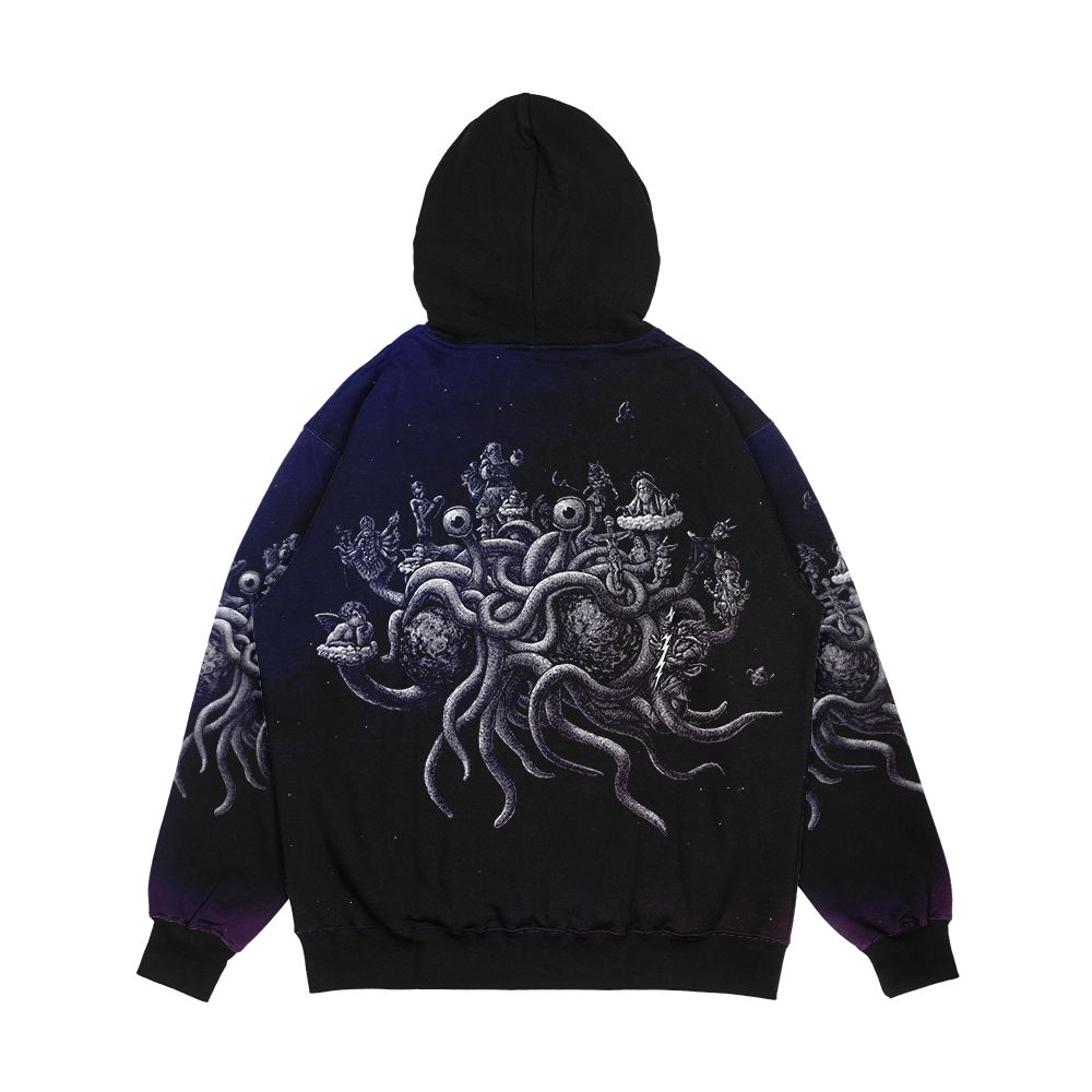 The Flying Spaghetti Monster Fsm Pastafarian Men's All-Over-Print Hoodie - Image 2