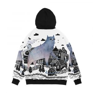 Alternative view of The Fog Men's All-Over-Print Hoodie