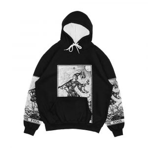 The Fool Tarot Card Major Arcana Fortune Telling Occult Men's All-Over-Print Hoodie
