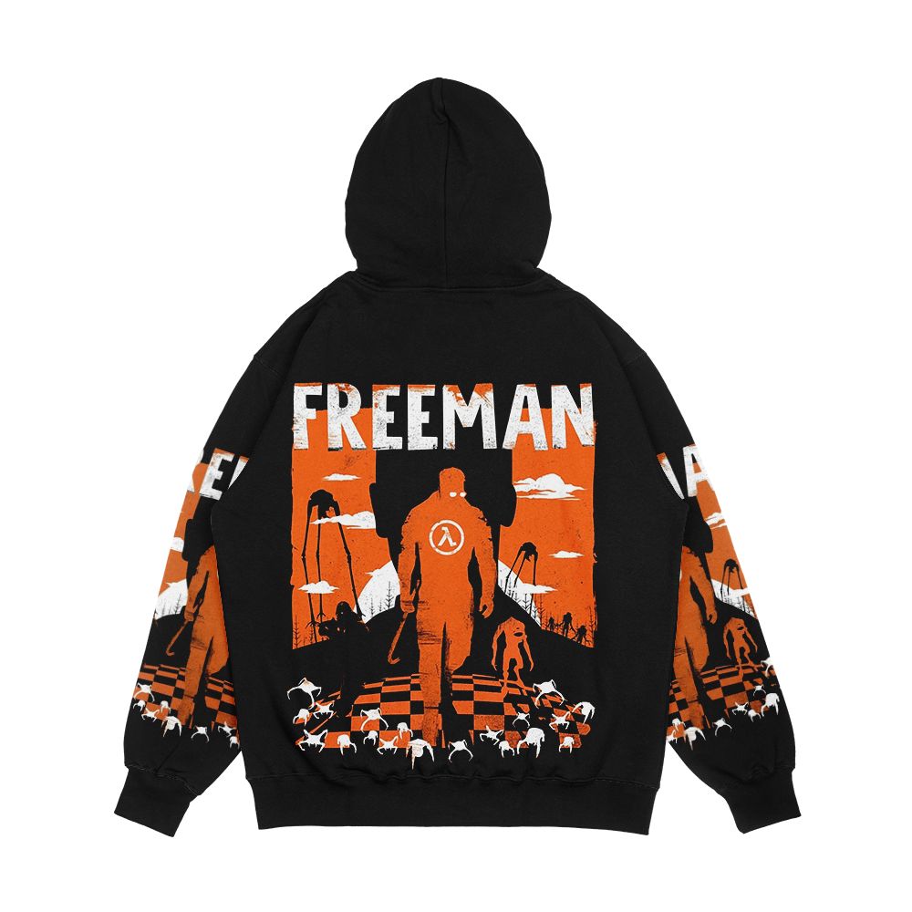 The Freeman Half Life Shirt Halflife Men's All-Over-Print Hoodie - Image 2