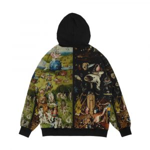 Alternative view of The Garden Of Earthly Delights 1 Hieronymus Bosch Men's All-Over-Print Hoodie