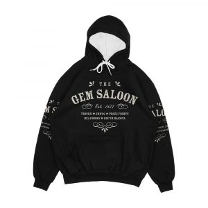 The Gem Saloon Deadwood Men's All-Over-Print Hoodie