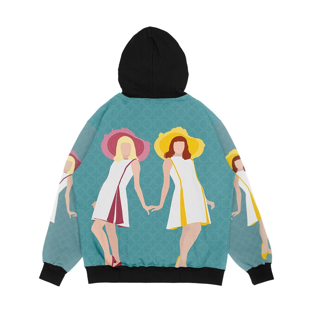 The Gemini Twins Of Rochefort Men's All-Over-Print Hoodie - Image 2
