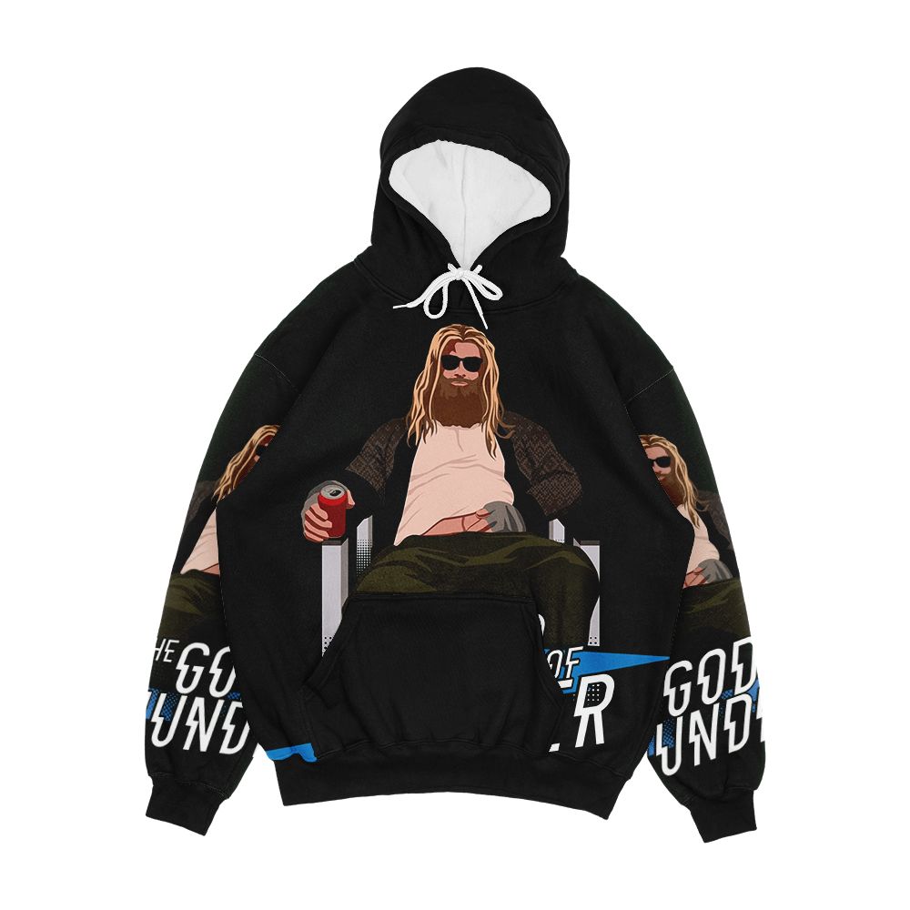 The God Of Thunder Men's All-Over-Print Hoodie