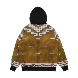 Alternative view of The Good The Bad And The Ugly Poncho Watercolor Men's All-Over-Print Hoodie