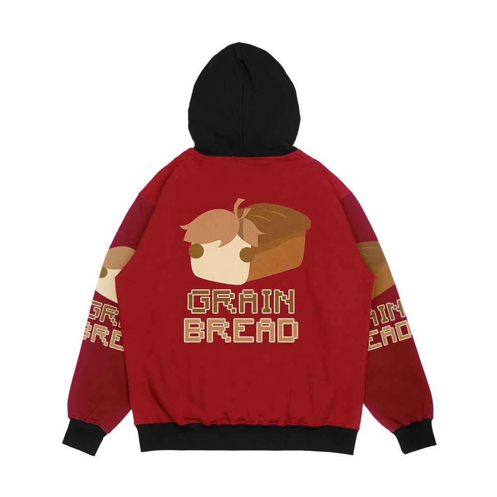 The Grain Bread Men's All-Over-Print Hoodie - Image 2