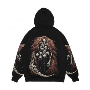 Alternative view of The Gravelord V 2 Men's All-Over-Print Hoodie