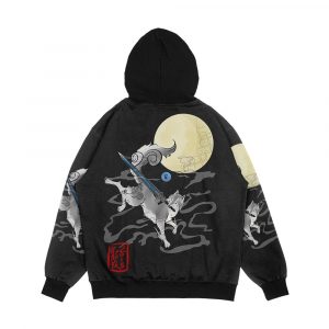 Alternative view of The Great Grey Wolf Sifkami Men's All-Over-Print Hoodie