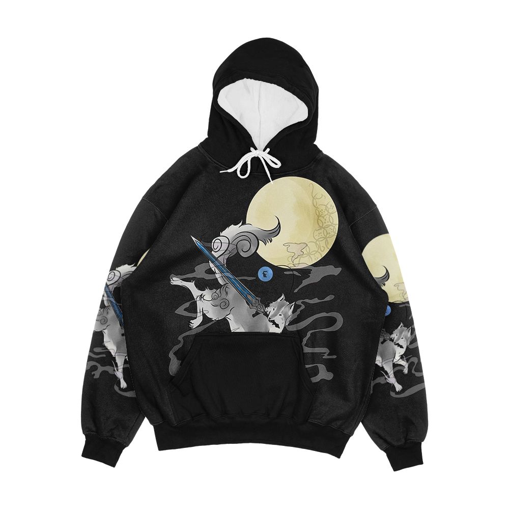 The Great Grey Wolf Sifkami Men's All-Over-Print Hoodie