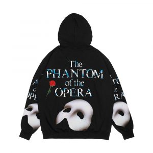 Alternative view of The Great Phantom Of Opera Show Men's All-Over-Print Hoodie
