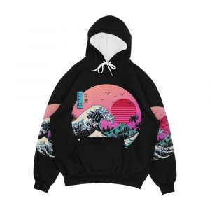 The Great Retro Wave Men's All-Over-Print Hoodie