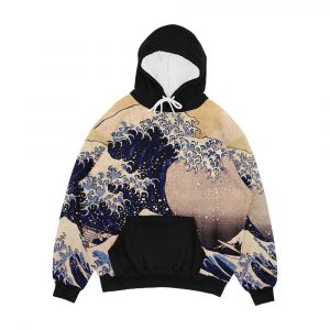 The Great Wave Off Kanagawa By Katsushika Hokusai C 1830 1833 Men's All-Over-Print Hoodie