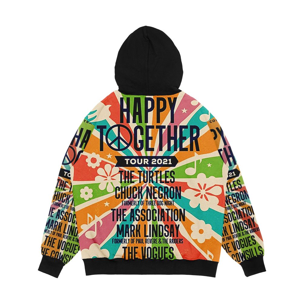 The Happy Together Tour 2021 Men's All-Over-Print Hoodie - Image 2
