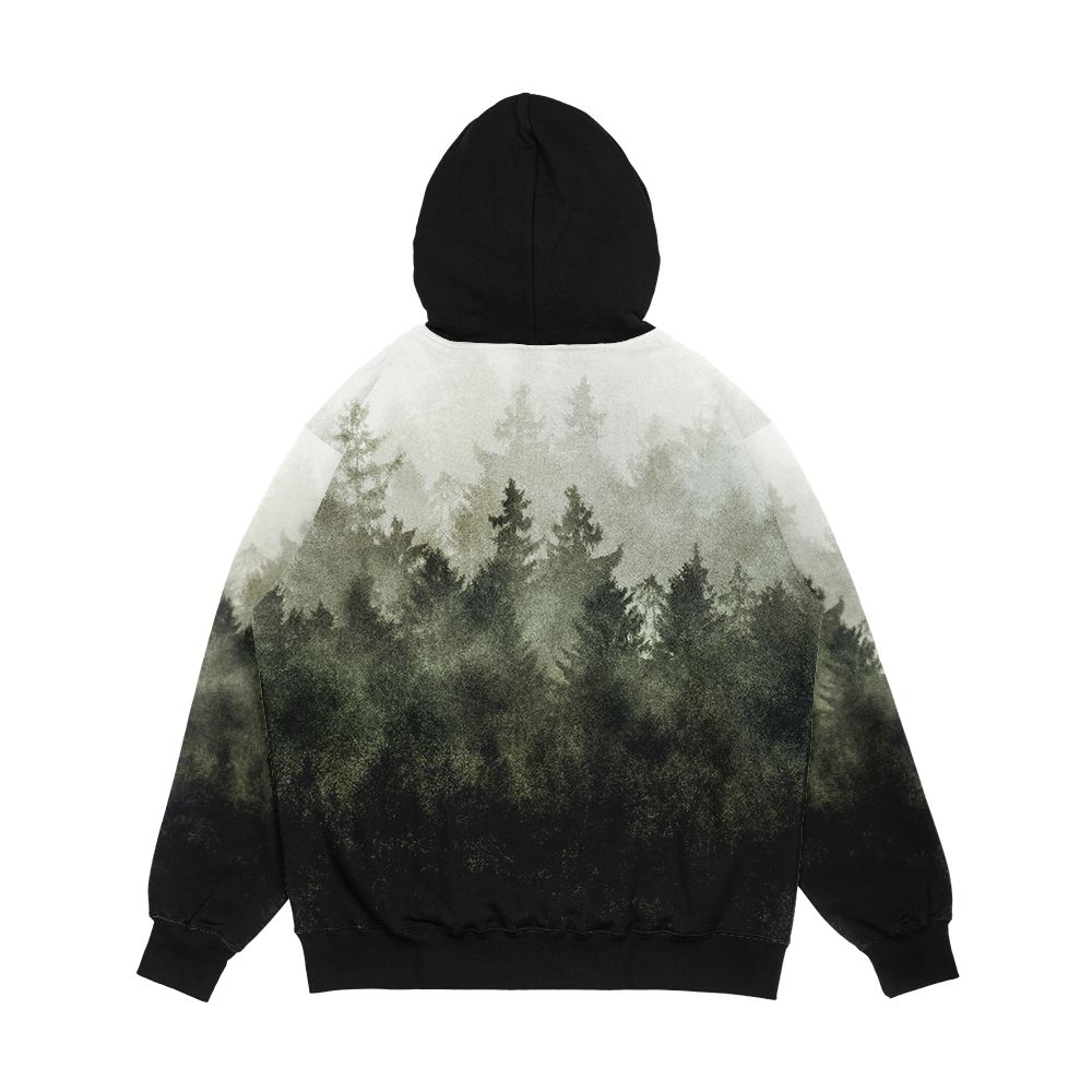 The Heart Of My Heart Green Mountain Edit Men's All-Over-Print Hoodie - Image 2