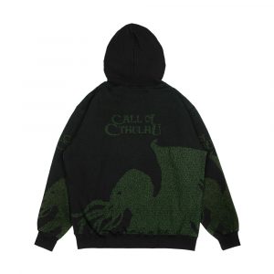 Alternative view of The Horror Between The Lines Cthulhu Men's All-Over-Print Hoodie