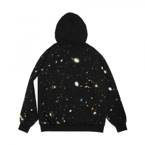 Alternative view of The Hubble Deep Field Men's All-Over-Print Hoodie