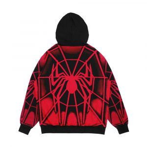 Alternative view of The Human Spider Official 2002 Design Men's All-Over-Print Hoodie