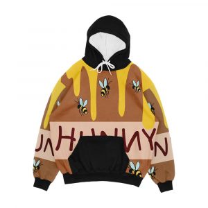 The Hunny Pot Men's All-Over-Print Hoodie