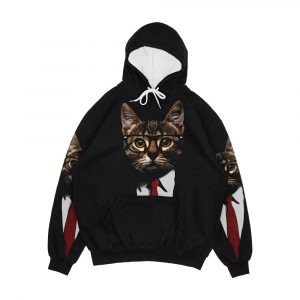 The Jacket Cat Men's All-Over-Print Hoodie