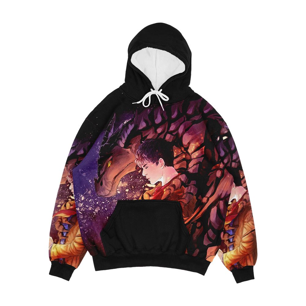 The Last Dragonlord Black Edition Men's All-Over-Print Hoodie