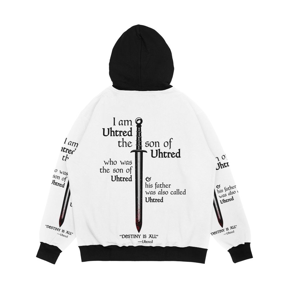 The Last Kingdom Uhtred Destiny Is All Men's All-Over-Print Hoodie - Image 2