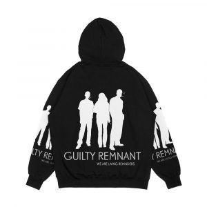 Alternative view of The Leftovers Guilty Remnant Men's All-Over-Print Hoodie