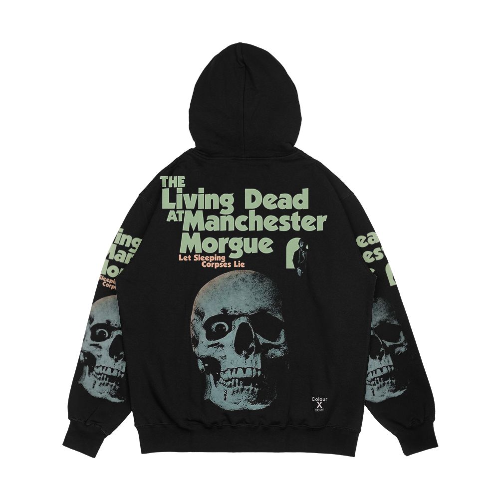The Living Dead At Manchester Morgue Men's All-Over-Print Hoodie - Image 2