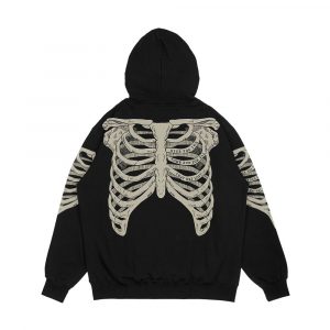Alternative view of The Locked Tomb Ribcage Men's All-Over-Print Hoodie