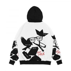 Alternative view of The Losers Club It Stephen King Men's All-Over-Print Hoodie