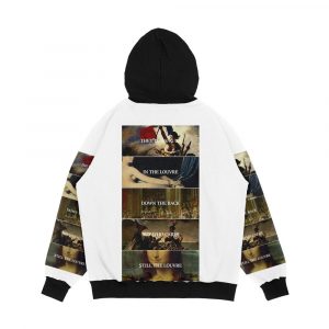 Alternative view of The Louvre Men's All-Over-Print Hoodie