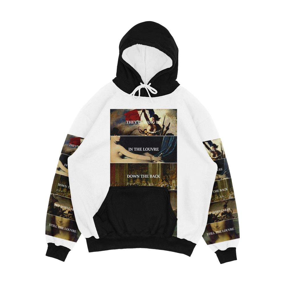The Louvre Men's All-Over-Print Hoodie