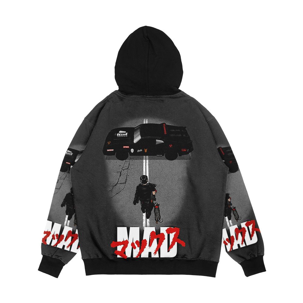 The Mad Warrior Men's All-Over-Print Hoodie - Image 2