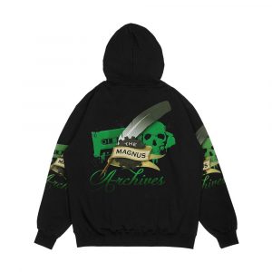 Alternative view of The Magnus Archives Logo Men's All-Over-Print Hoodie