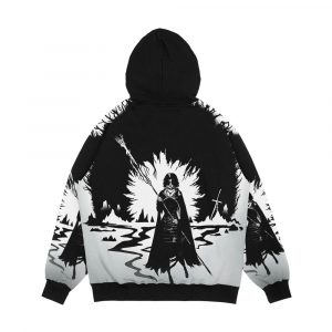 Alternative view of The Maiden In Black Men's All-Over-Print Hoodie