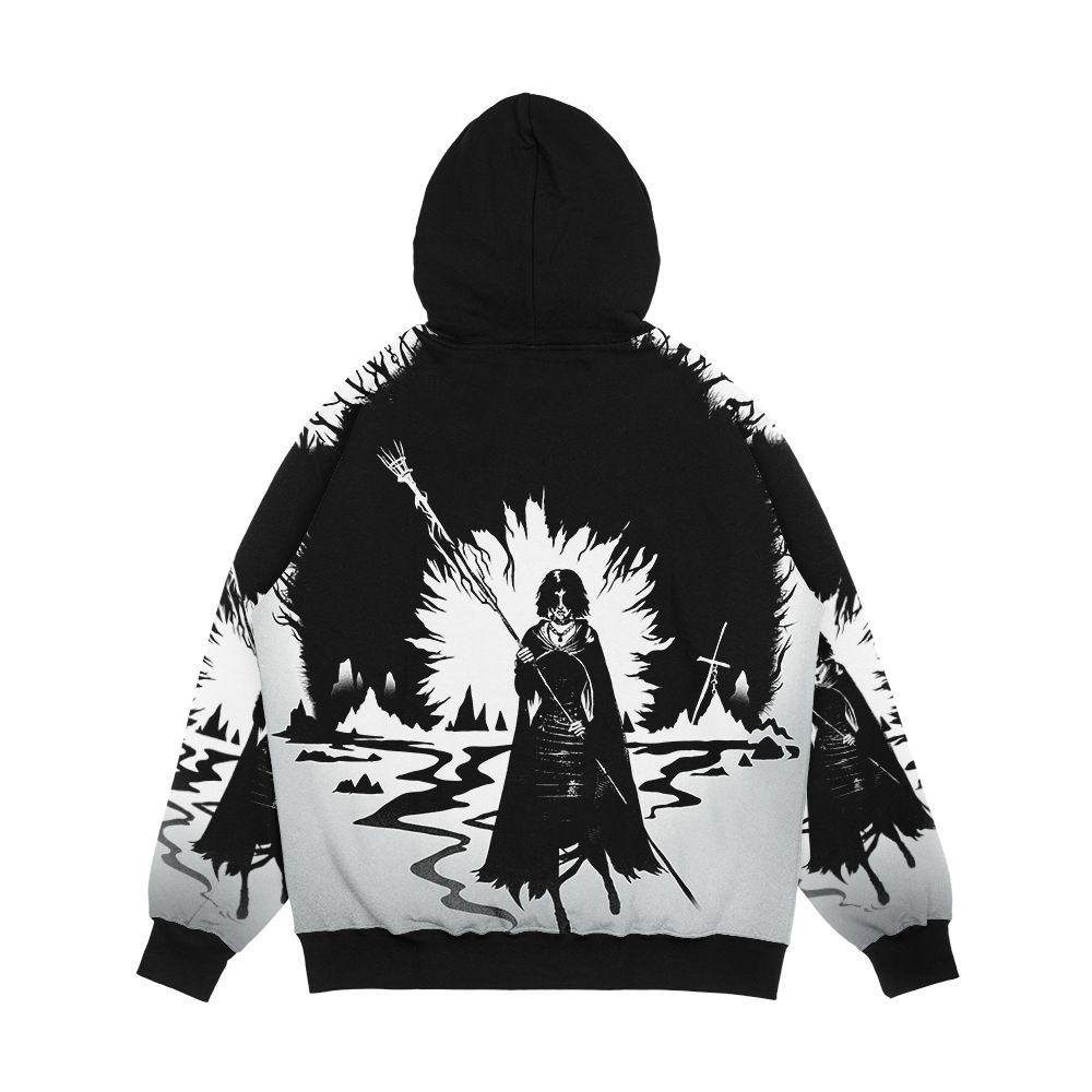 The Maiden In Black Men's All-Over-Print Hoodie - Image 2