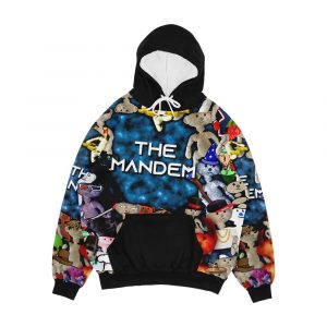 The Mandem Bear Men's All-Over-Print Hoodie