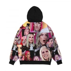 Alternative view of The Many Faces Of Jeffree Men's All-Over-Print Hoodie