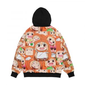 Alternative view of The Many Faces Of Umaru Doma Men's All-Over-Print Hoodie