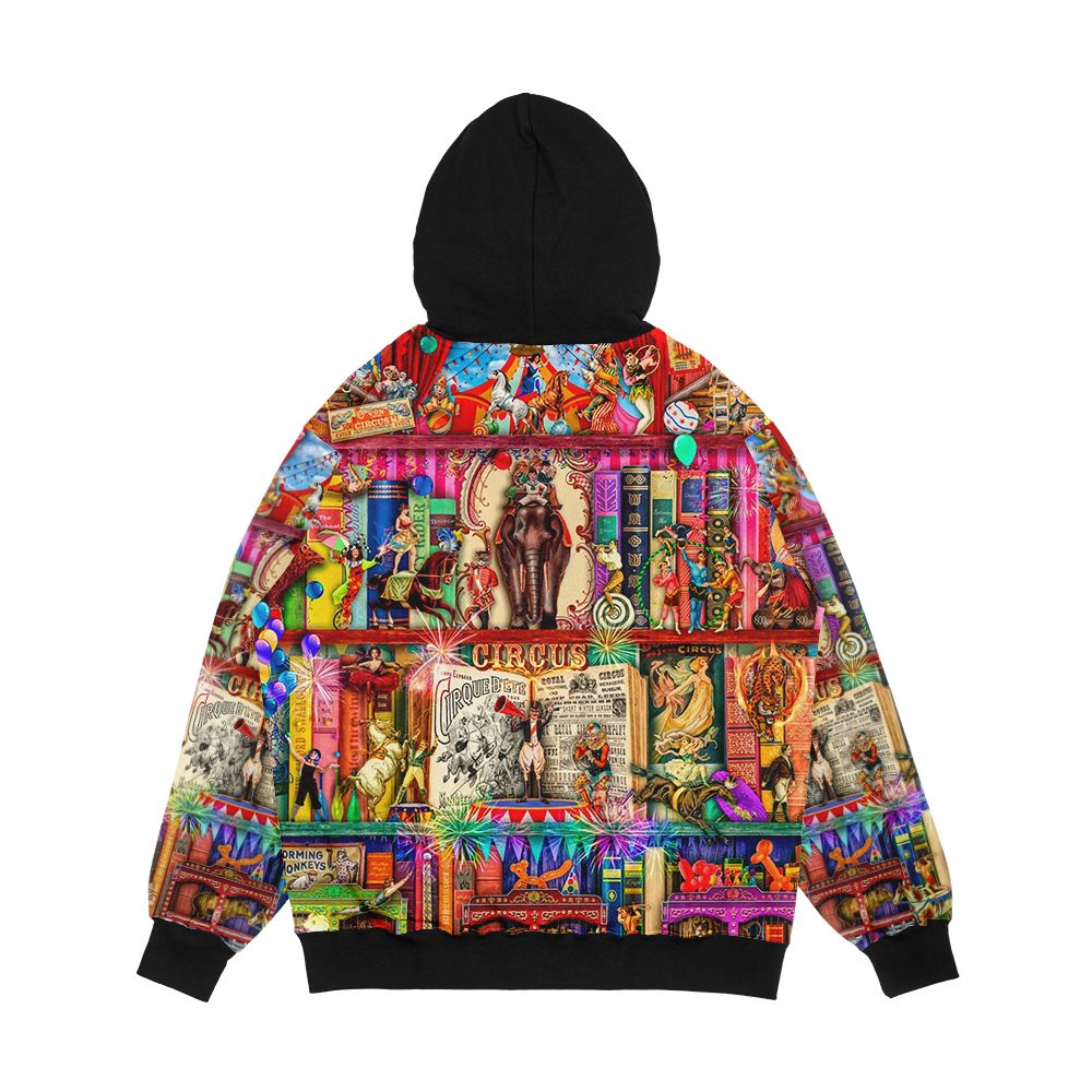 The Marvelous Circus Men's All-Over-Print Hoodie - Image 2