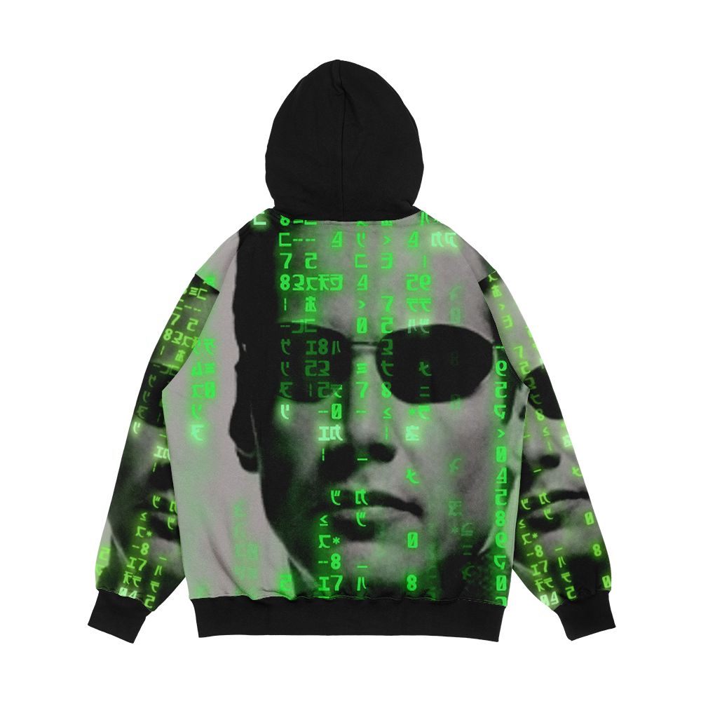 The Matrix Neo Men's All-Over-Print Hoodie - Image 2