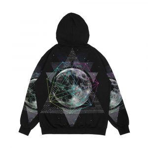 Alternative view of The Moon Men's All-Over-Print Hoodie